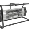 AZ Patio Heaters 1500 Watt Black Ground Patio Electric Heater