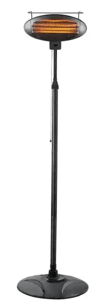 AZ Patio Heaters 20 Inch Black Promotional Freestanding Electric Heater