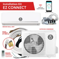Buck Cool Mini-Split EZ Connect 12k BTU Complete Kit