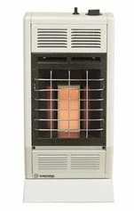 Empire Infrared Heater With Hydraulic Thermostat Controls - White - 10,000 BTU