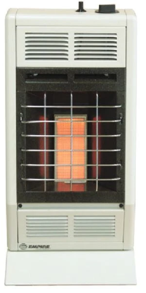 Empire Infrared Heater With Manual Heat Controls - White - 10,000 BTU