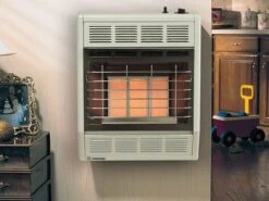 Empire Infrared Wall Heater With Manual Heat Controls - White - 18,000 BTU