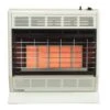 Empire Infrared Heater With Manual Heat Controls - White - 30,000 BTU