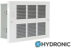 King Electrical Small In-Wall Hydronic Heater 4000 BTUs