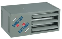 Modine Aluminized Steel Hot Dawg Separated Combustion Garage Heater