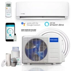 MRCOOL 4th Gen Advantage 9k BTU Heat Pump And Wall-Mount Air Handler - 230V